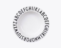 DESIGN LETTERS | Kids collection Melamin Deep Plate ���ߥ�ǥ����ץץ졼��