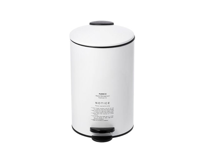PUEBCO | TRASHCAN White トラッシュカン ホワイト