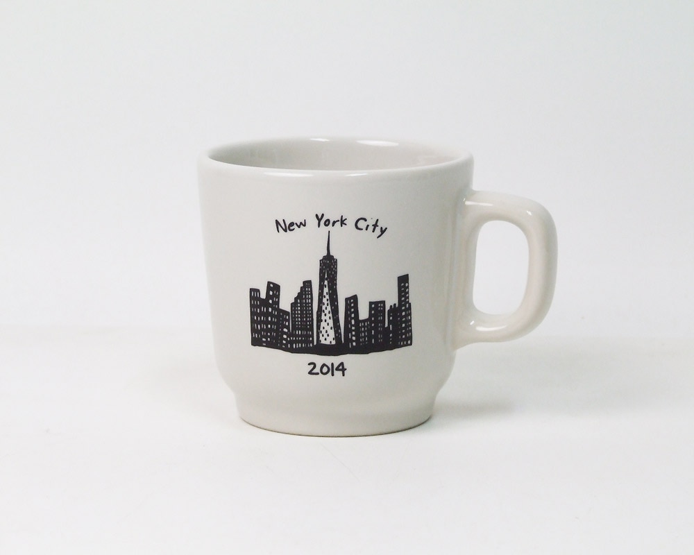 FISHS EDDY | 212 NEW YORK SKYLINE World Trade Center Mug 212ニューヨークスカイラインマグ