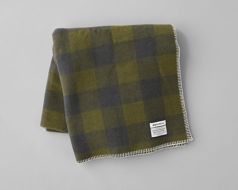 STUSSY Livin' General Store | GS Wool Plaid Blanket by Landscape Products ウールプレイドブランケット