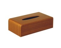 SAITO WOOD | Tissue Box Cover Teak Grain ƥåܥåС 