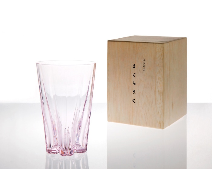 100% | SAKURASAKU glass 桜色 Tumbler サクラサクグラス サクラ タンブラー
