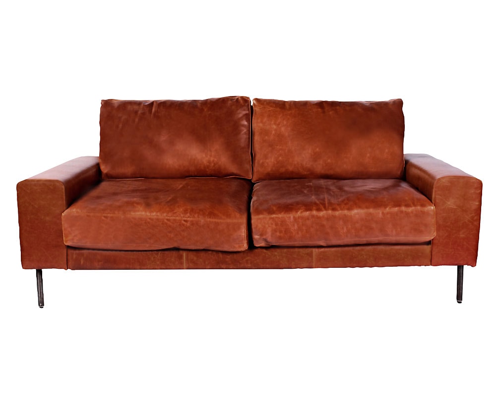 a.depeche | VIDER sofa camel oil leather ヴィデルソファ キャメルオイルレザー