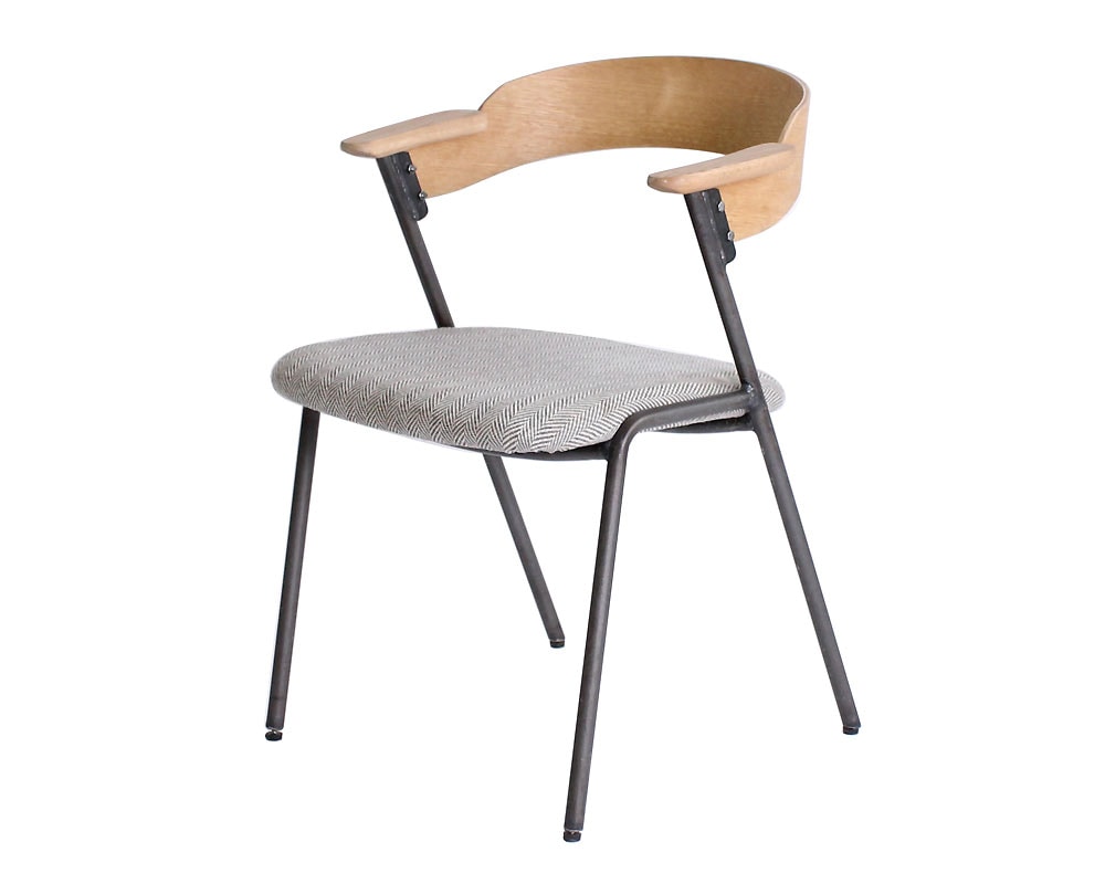 ア.デペシュ｜a.depeche | danis short arm chair NT [4color] ダニス