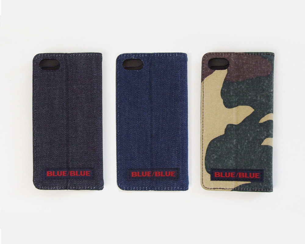 H.R.REMAKE | BLUE BLUE iphone7/8 Flip Cover Case ブルーブルー iPhone7/8 フリップカバーケース
