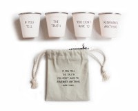 IZOLA | Shot Glass Set 4P [2color] åȥ饹å