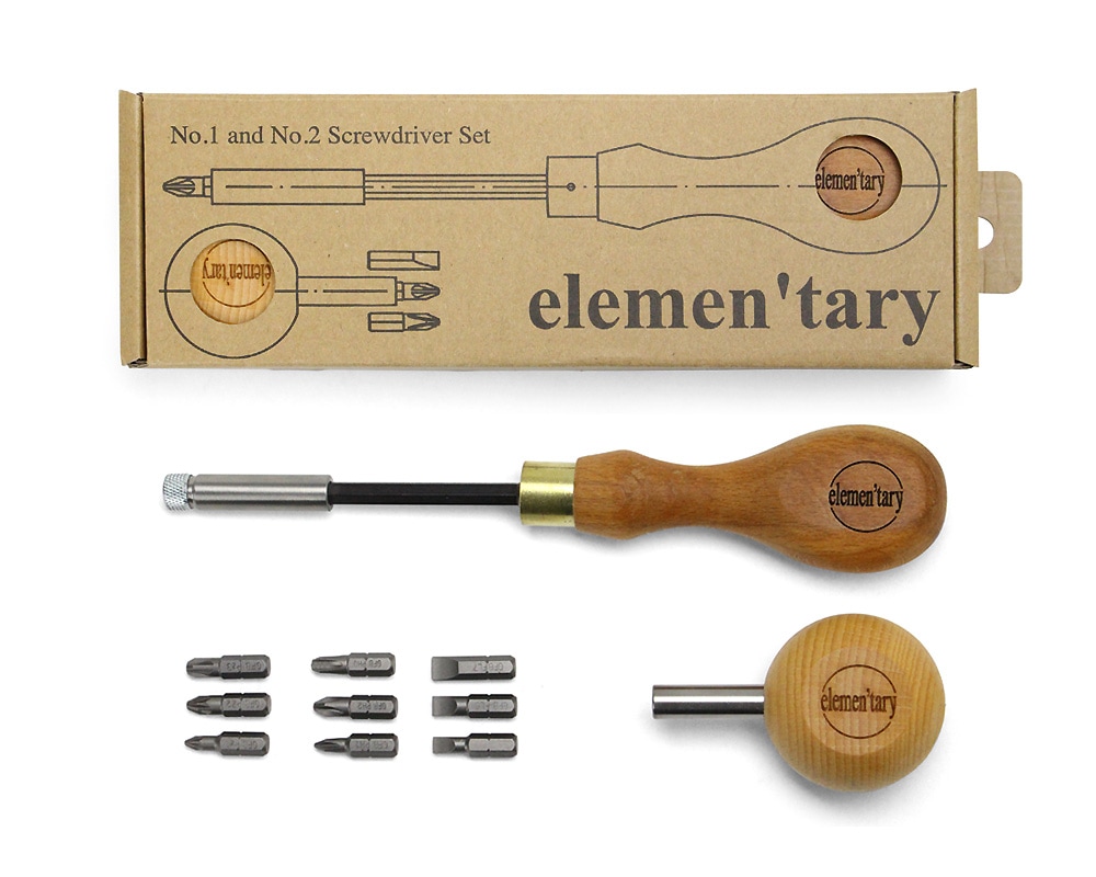 elemen'tary design | Screwdriver Double Set スクリュードライバーダブルセット