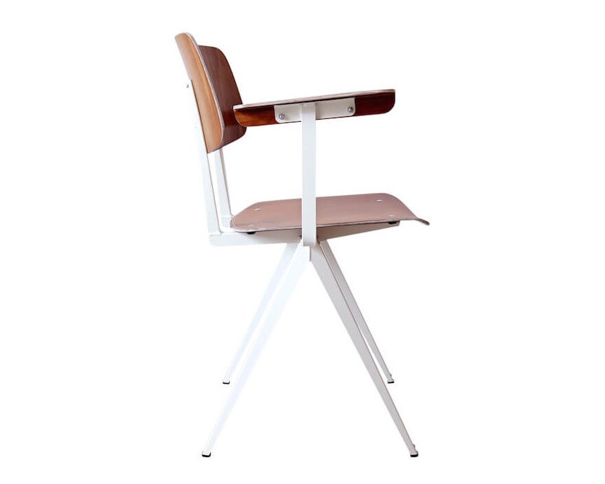 GALVANITAS | S.16 Arm Chair White ガルファニタス S16アームチェア ブラウン/ホワイト