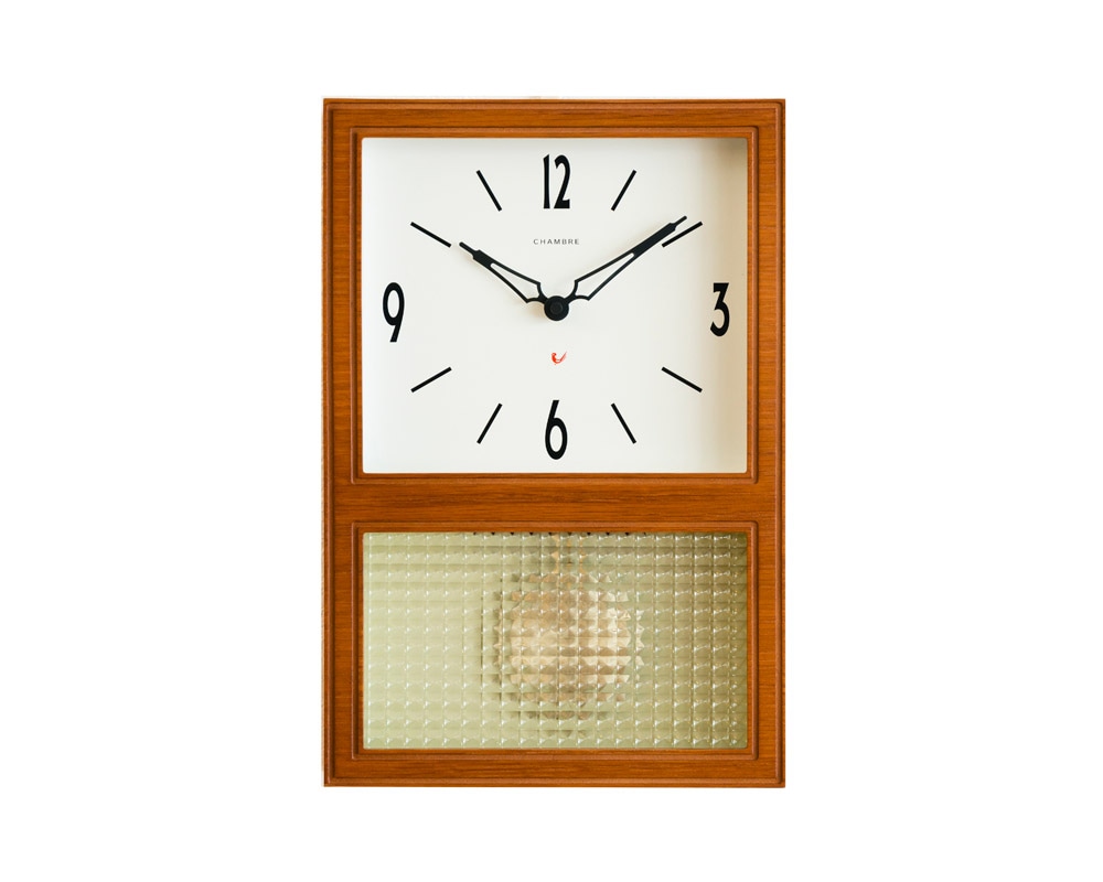 CHAMBRE | GLASS PENDULUM CLOCK [2color] グラスペンデュラムクロック/振り子時計