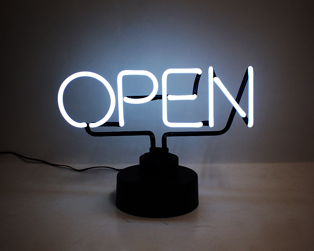 SLOWER | 2WAY NEON SIGN OPEN 2ウェイネオンサイン オープン