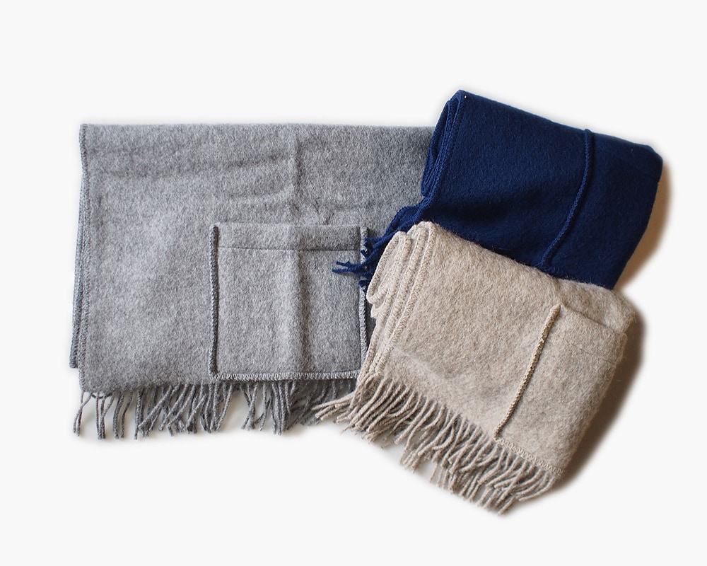 LAPUAN KANKURIT | UNI Pocket Shawl ウニ ポケットショール