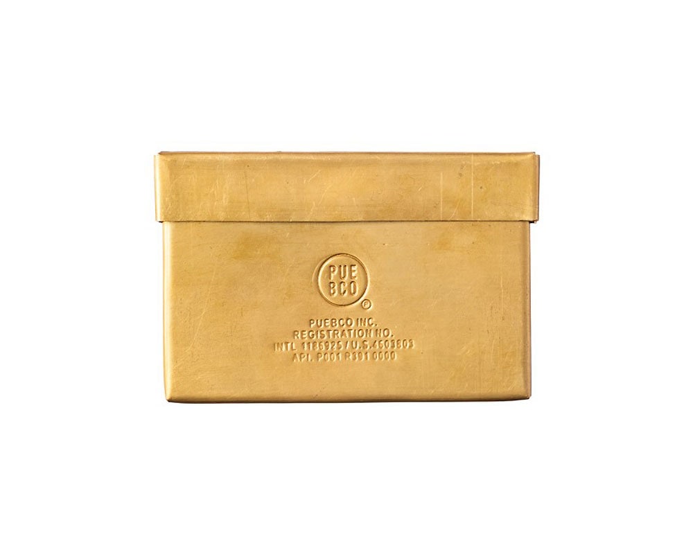 PUEBCO | BRASS CARD CASE ブラスカードケース