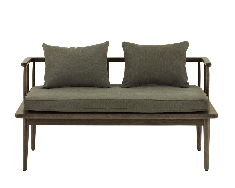 journal standard Furniture | ALVESTA BENCH KHAKI アラベスタベンチ カーキ