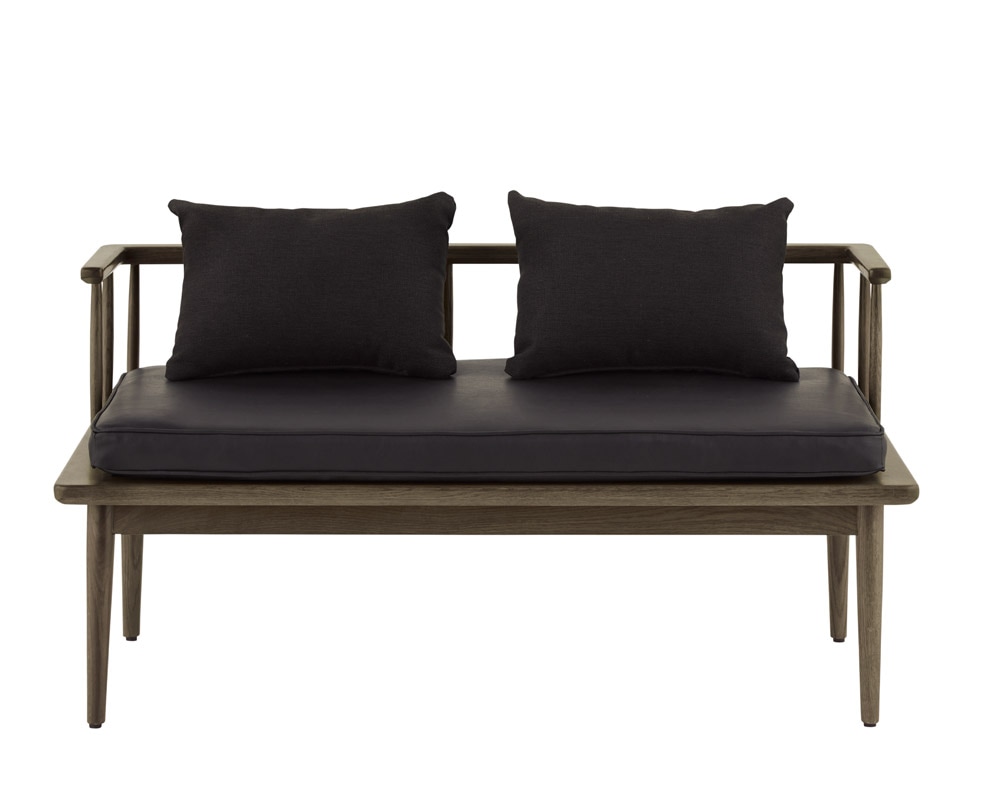 journal standard Furniture | ALVESTA BENCH BLACK アラベスタベンチ ブラック