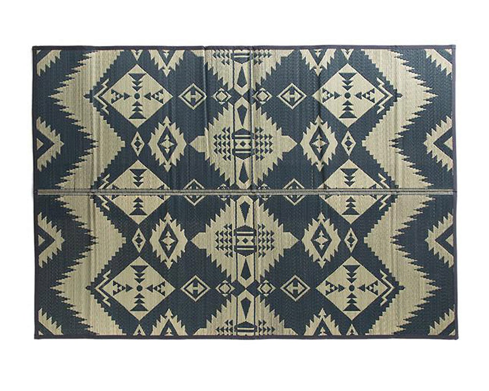 BasShu | IGUSA RUG NAVY い草ラグ ネイビー