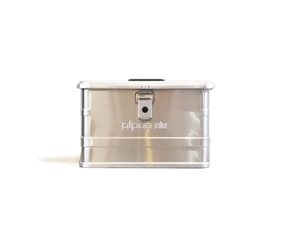 ALPOS | ALUMI CONTAINER with LID XS アルミコンテナ 蓋付き
