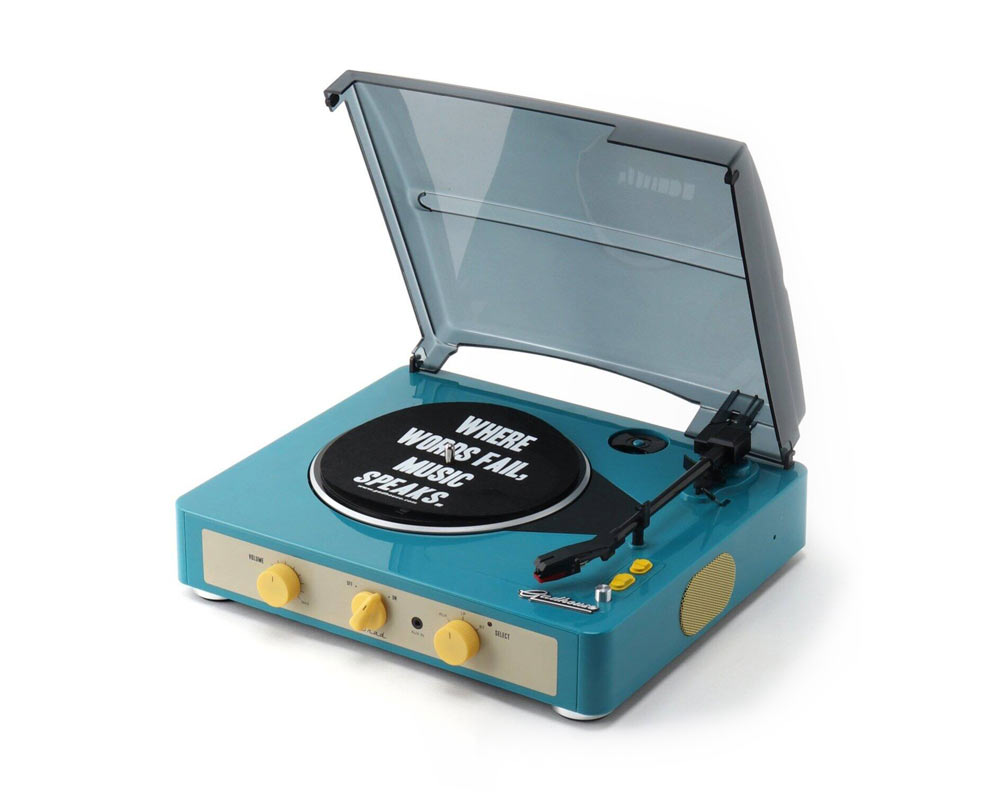 期間限定】 Gadhouse Brad ヴィンテージレコードプレーヤー aob.adv.br