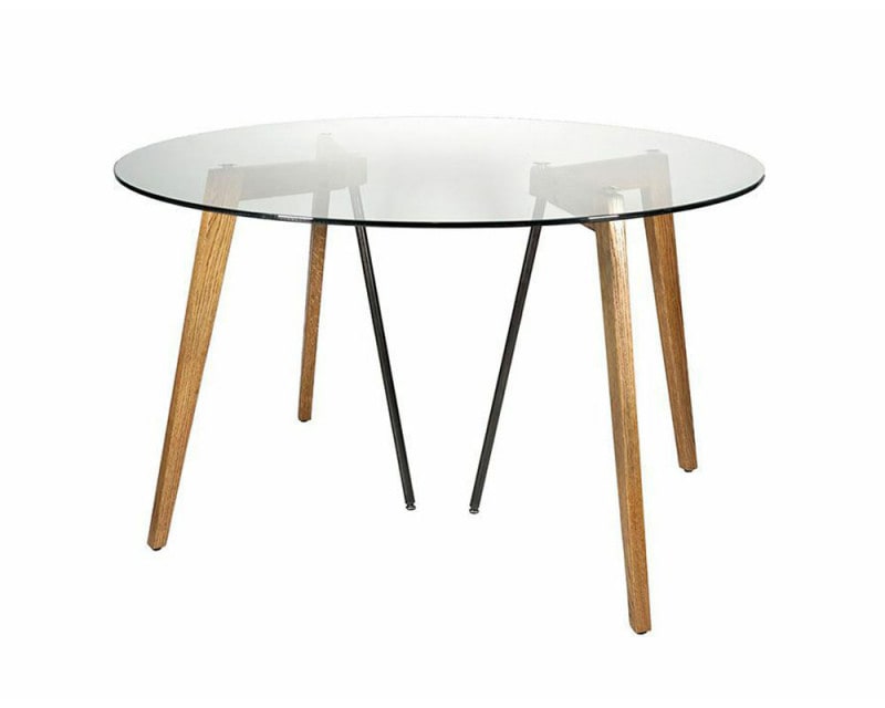 a.depeche | G-knot glass table 1200 roundΥåȥ饹ơ֥饦