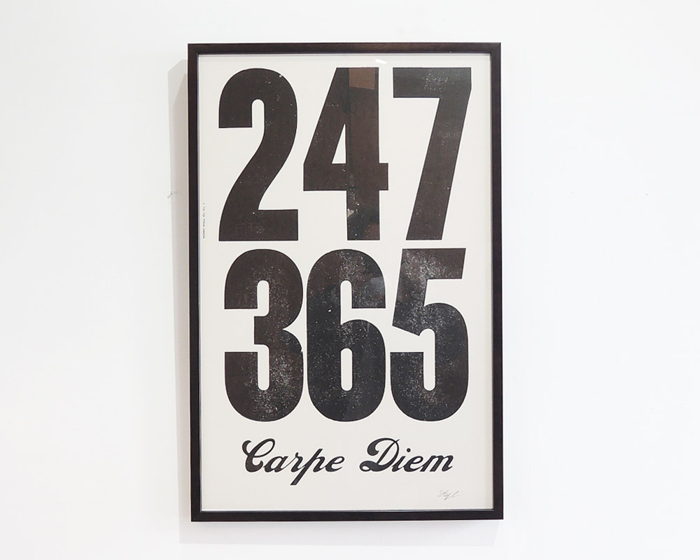 A TWO PIPE PROBLEM LETTERPRESS | 247 365 Carpe Diem POSTER 247 365 ポスター