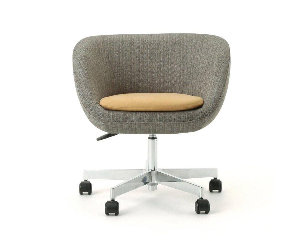 ERNEE DESK CHAIR_ASH(BR)　エルネデスクチェア 大型商品》ERNEE DESK CHAIR KIBITZ-JSF エルネ デスクチェア（チェア デスクチェア
