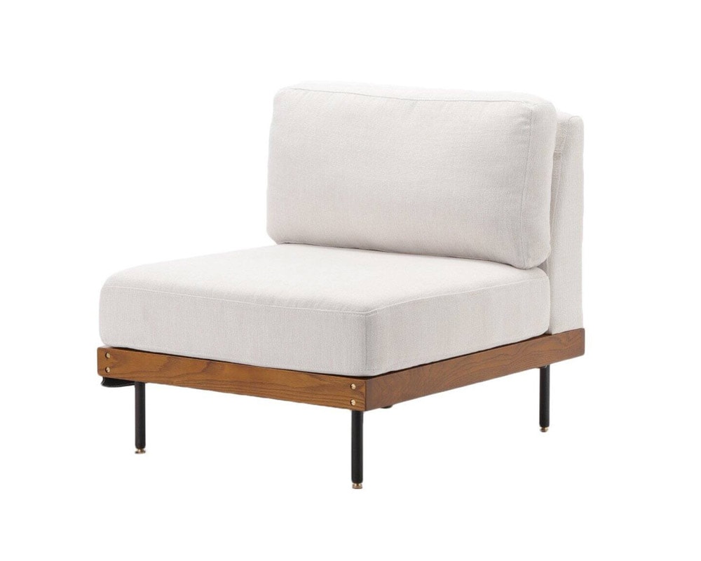 journal standard Furniture | LILLE SOFA 1P White リルソファ ホワイト