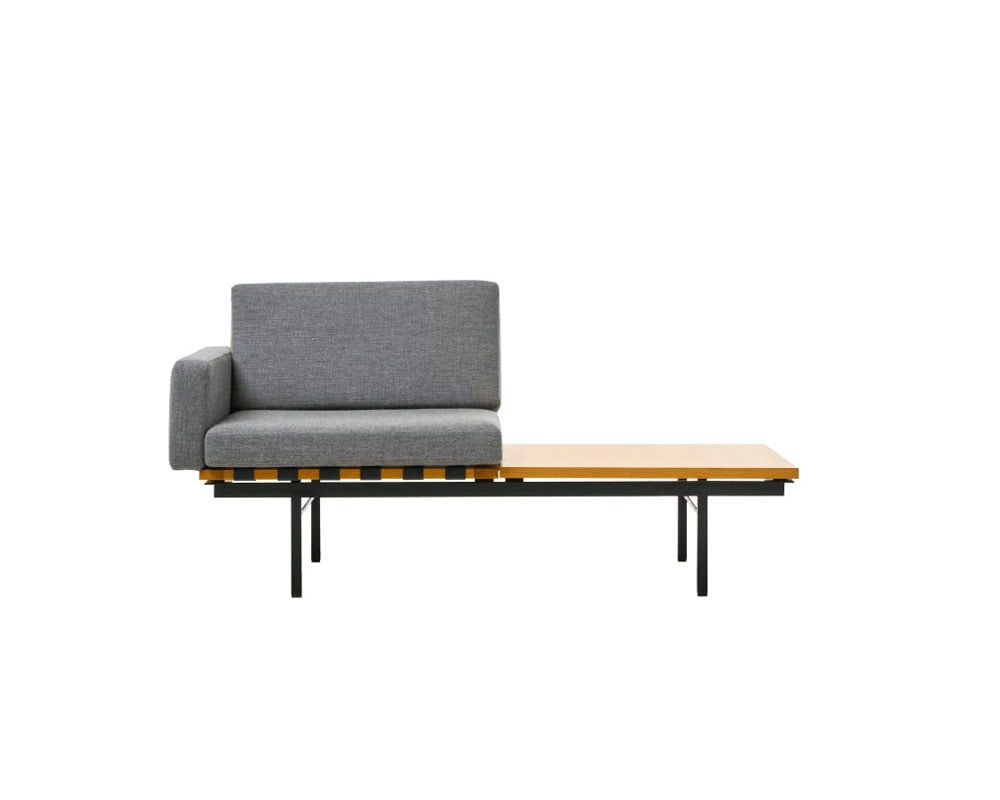 METROCS | Form Group Right Arm Sofa with Table 1seater [5color] フォームグループ ライトアームソファウィズテーブル 1シーター