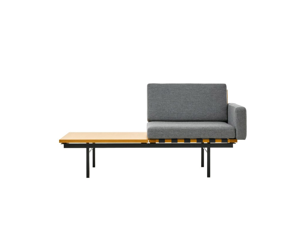 METROCS | Form Group Left Arm Sofa with Table 1seater [5color] フォームグループ レフトアームソファウィズテーブル 1シーター