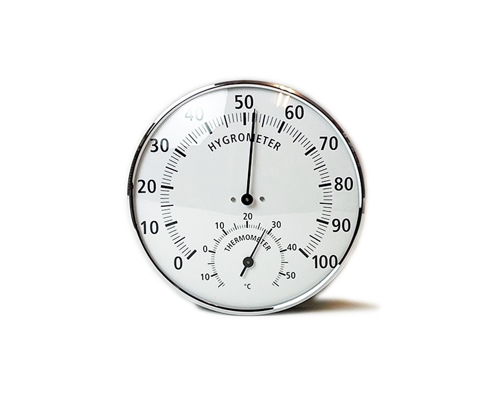 TFA DOSTMANN | Analogue thermo-hygrometer with metal ring アナログ サーモ・ハイグロメーター/温湿度計