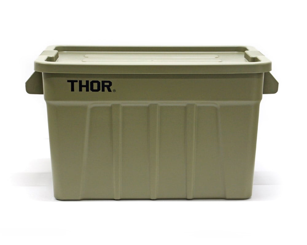 Trust | THOR Large Totes with Lid DC 75L [5color] ソーラージトートDC 75L