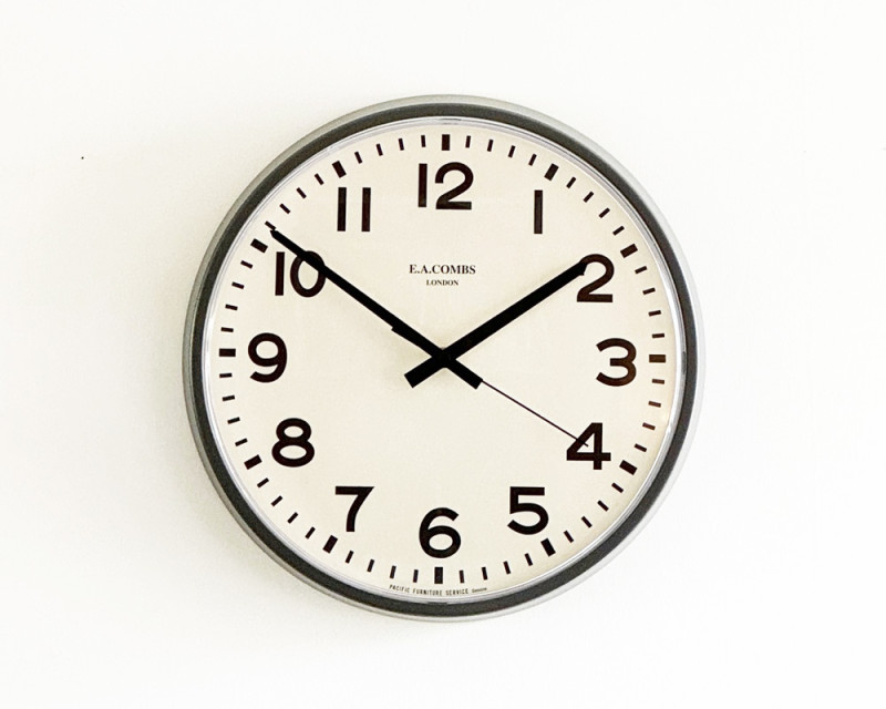 Pacific Furniture Service | E.A. COMBS WALL CLOCK Arabic-B E.A.ॹ 륯å ɸB