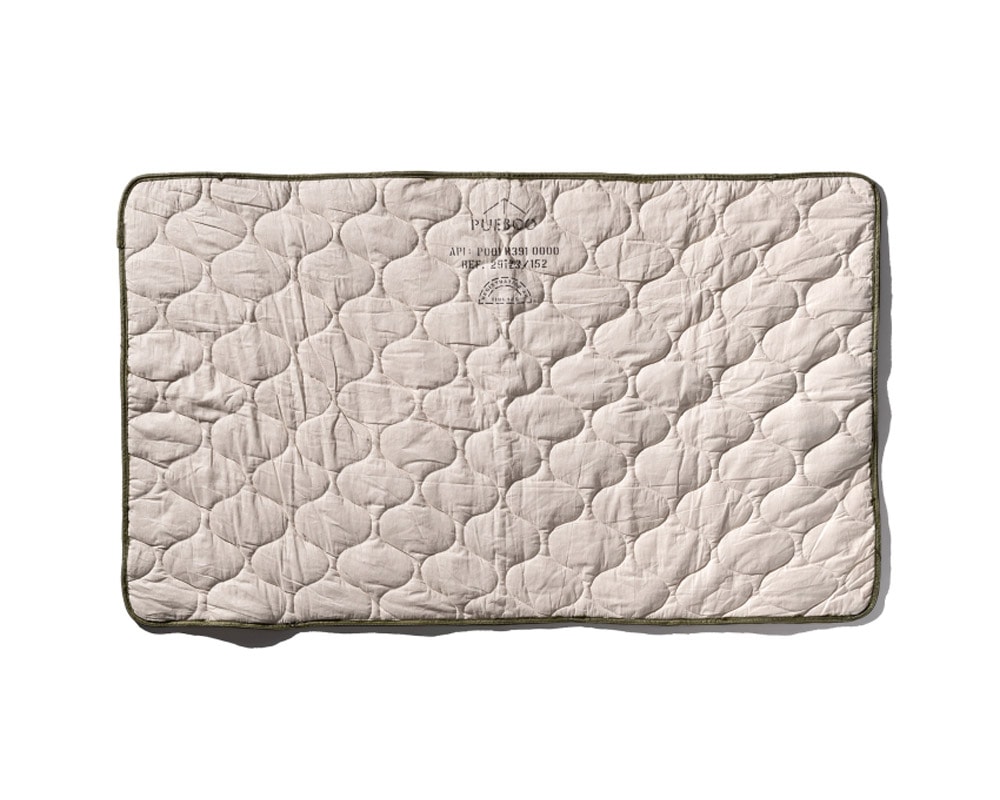 PUEBCO | VINTAGE PARACHUTE LINE QUILTED BLANKET ヴィンテージパラシュートライン キルトブランケット