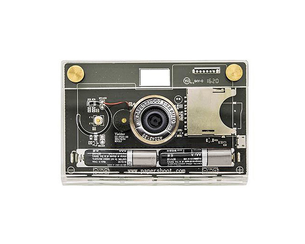 Paper Shoot | CROZ Vangurd Camera Clear ヴァンガードカメラ デジタルトイカメラ