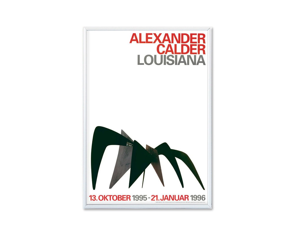 LOUISIANA MUSEUM | LOUISIANA POSTERS Anteater (1963) / ルイジアナポスター カルダー アリクイ