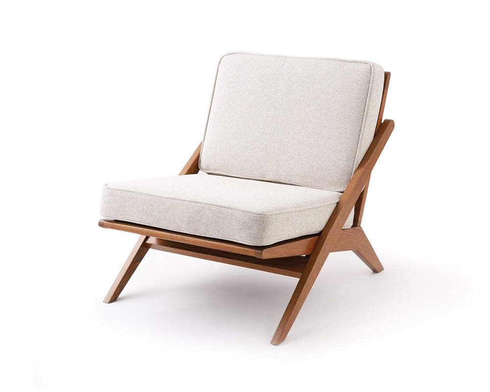 journal standard Furniture | GHENT LOUNGE CHAIR [2color] ヘント ラウンジチェア