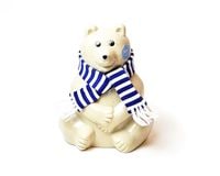 Plastep | Polar Bear Money Box with Muffler 2025 Ȣ  ܡޥե顼դ