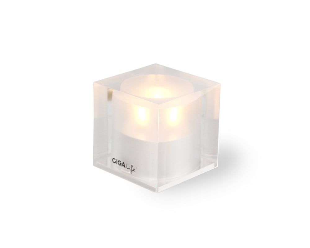 CIGA Design | Mini Cube Solar Candle ミニ キューブ ソーラー キャンドル