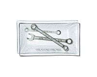 PUEBCO | PRINTED GLASS TRAY "Tool" �ץ��ƥå� ���饹�ȥ쥤 �ġ���