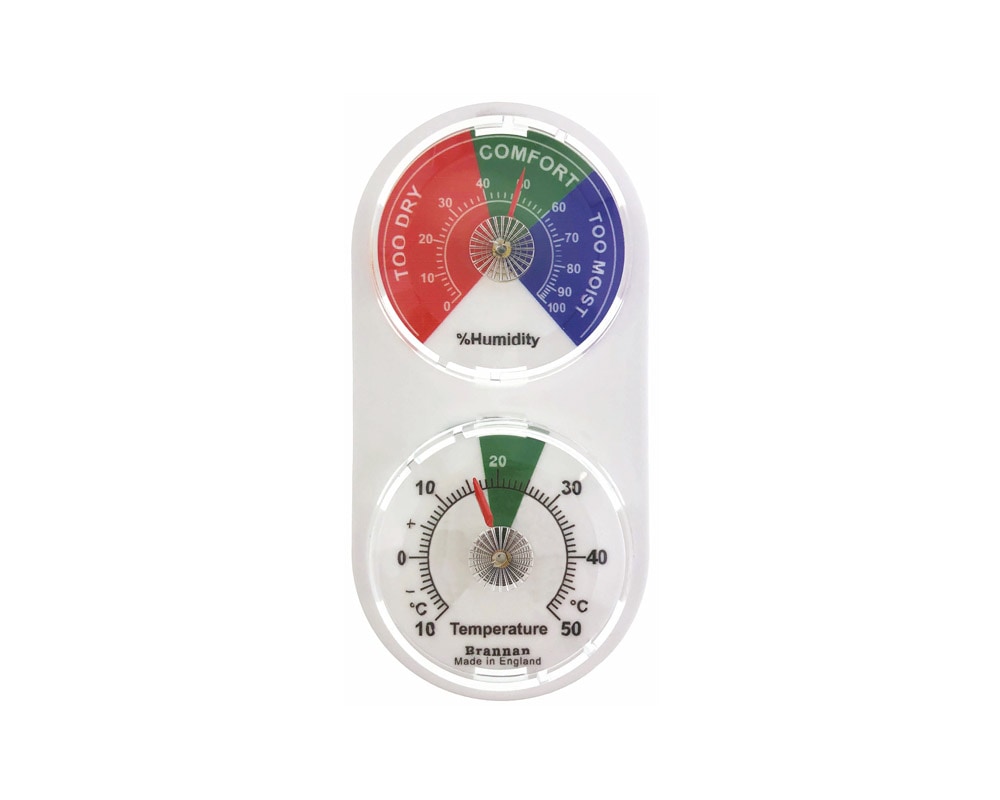 Brannan | Twin Mini Dial Hygro Thermometer ツイン ミニ ダイアル ハイグロ サーモメーター/温湿度計