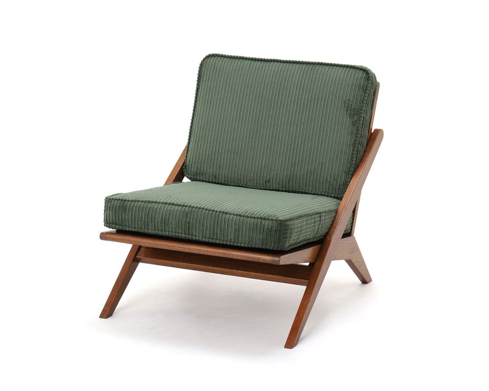 journal standard Furniture | GHENT LOUNGE CHAIR corduroy [2color] ヘント ラウンジチェア コーデュロイ