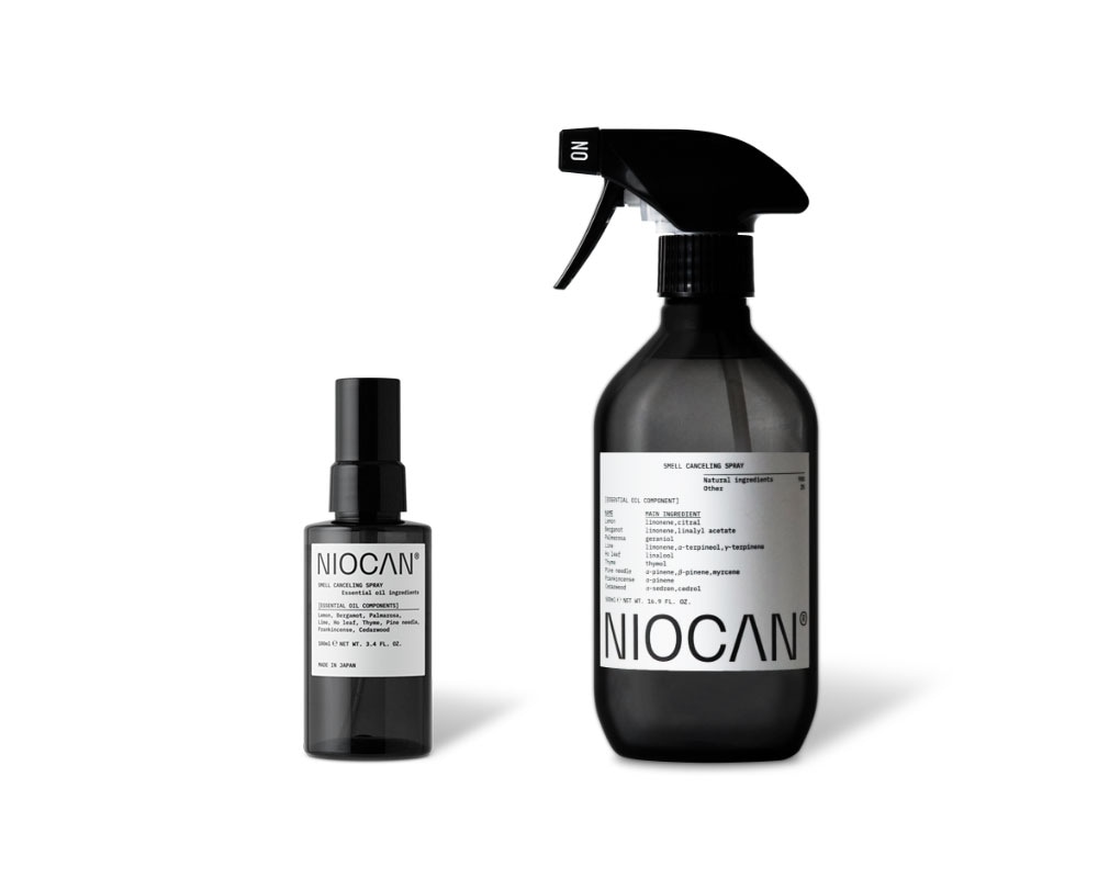 NIOCAN / ニオキャン｜ニオイを瞬間キャンセル｜スメルキャンセリング