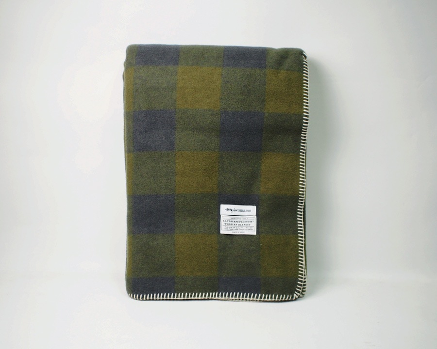 STUSSY Livin' General Store | GS Wool Plaid Blanket by Landscape Products ������ץ쥤�ɥ֥�󥱥å�