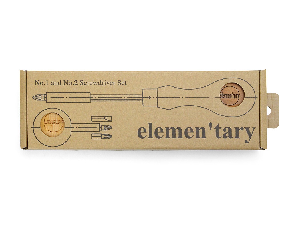 elemen'tary design | Screwdriver Double Set ������塼�ɥ饤�С����֥륻�å�