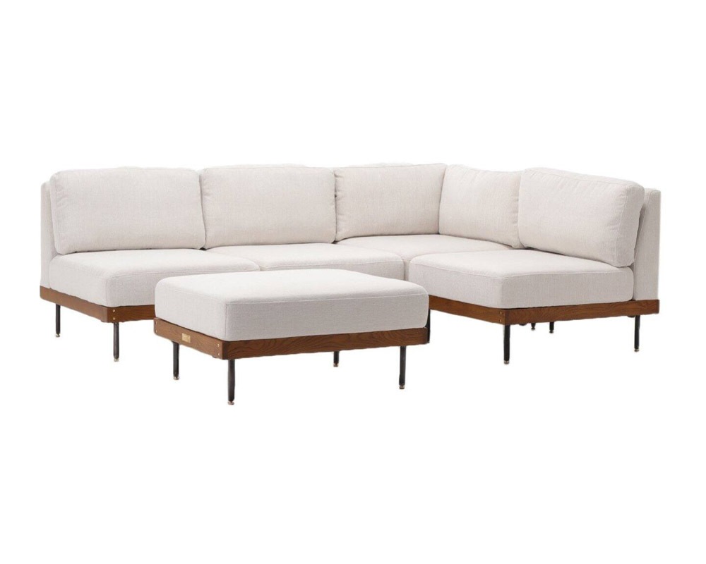 journal standard Furniture | LILLE CORNER SOFA White 륳ʡե ۥ磻