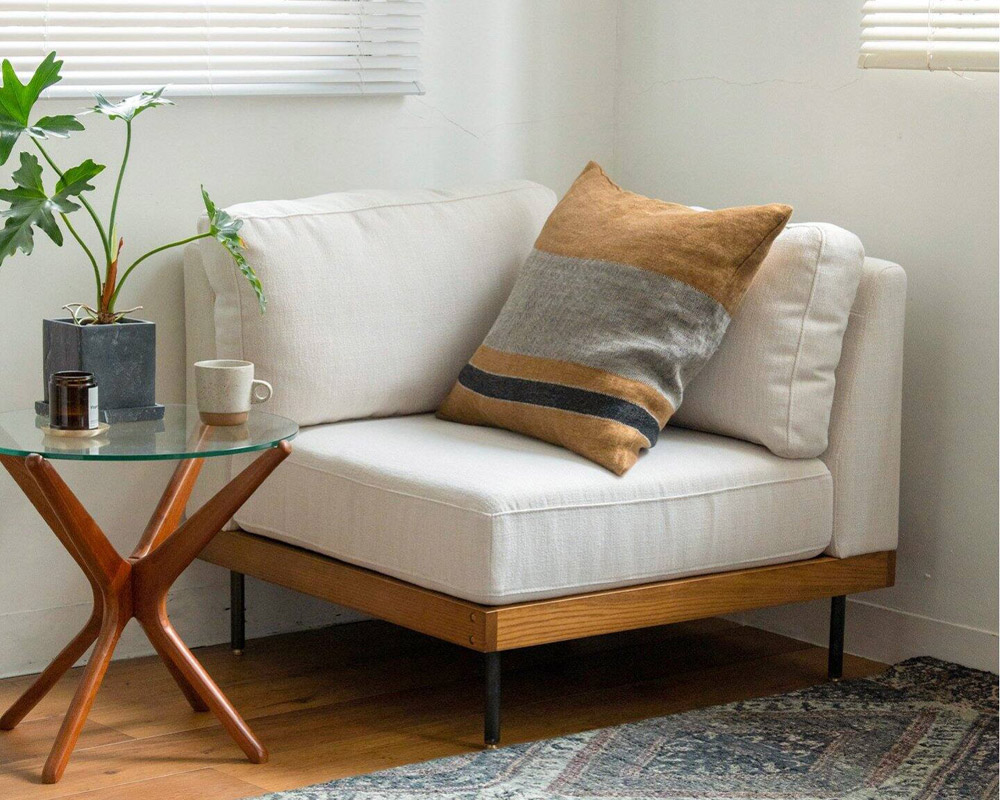 journal standard Furniture | LILLE CORNER SOFA White 륳ʡե ۥ磻