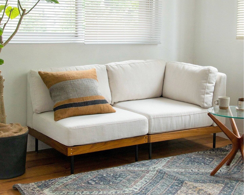 journal standard Furniture | LILLE CORNER SOFA White 륳ʡե ۥ磻