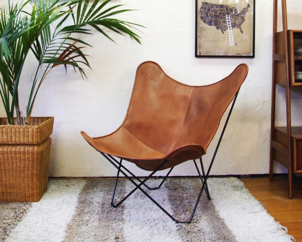 Cuero | BKF Butterfly Chair Brown ӡ Хե饤 ֥饦