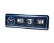 TWEMCO | Calender Clock BQ-38 Limited Navy ȥBQ-38 ͥӡ