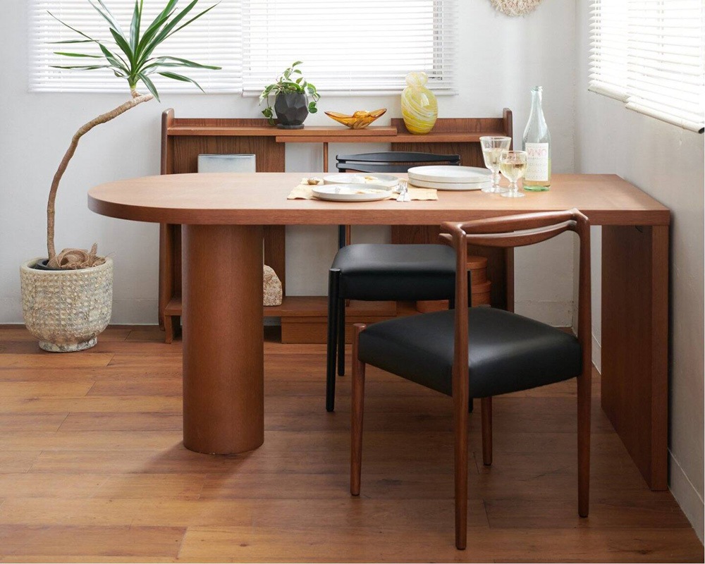 journal standard Furniture | PORTO DINING TABLE Brown �ݥ�ȥ����˥󥰥ơ��֥� �֥饦��