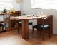 journal standard Furniture | PORTO DINING TABLE Brown �ݥ�ȥ����˥󥰥ơ��֥� �֥饦��