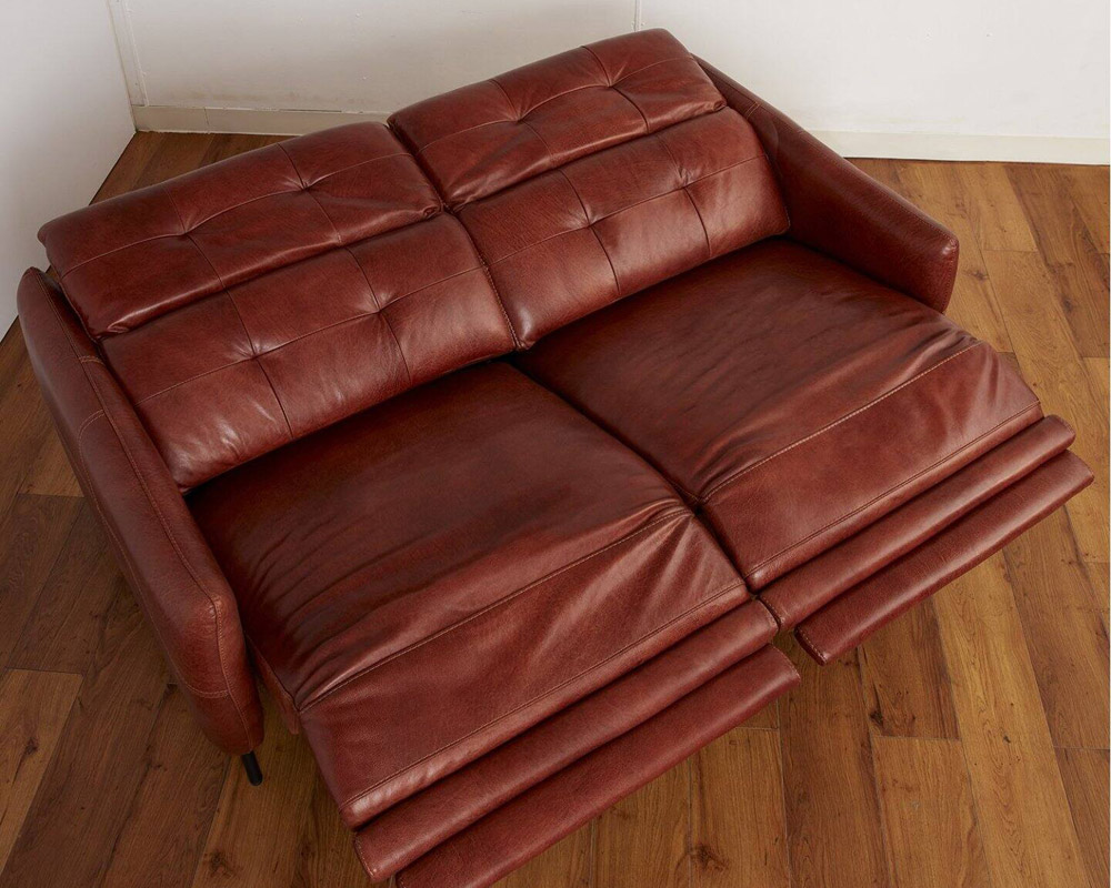 journal standard Furniture | SHEFFIELD RECLINING SOFA LEATHER RB 2nd �����ե�����ɥꥯ�饤�˥󥰥��ե� �쥶����å��֥饦��
